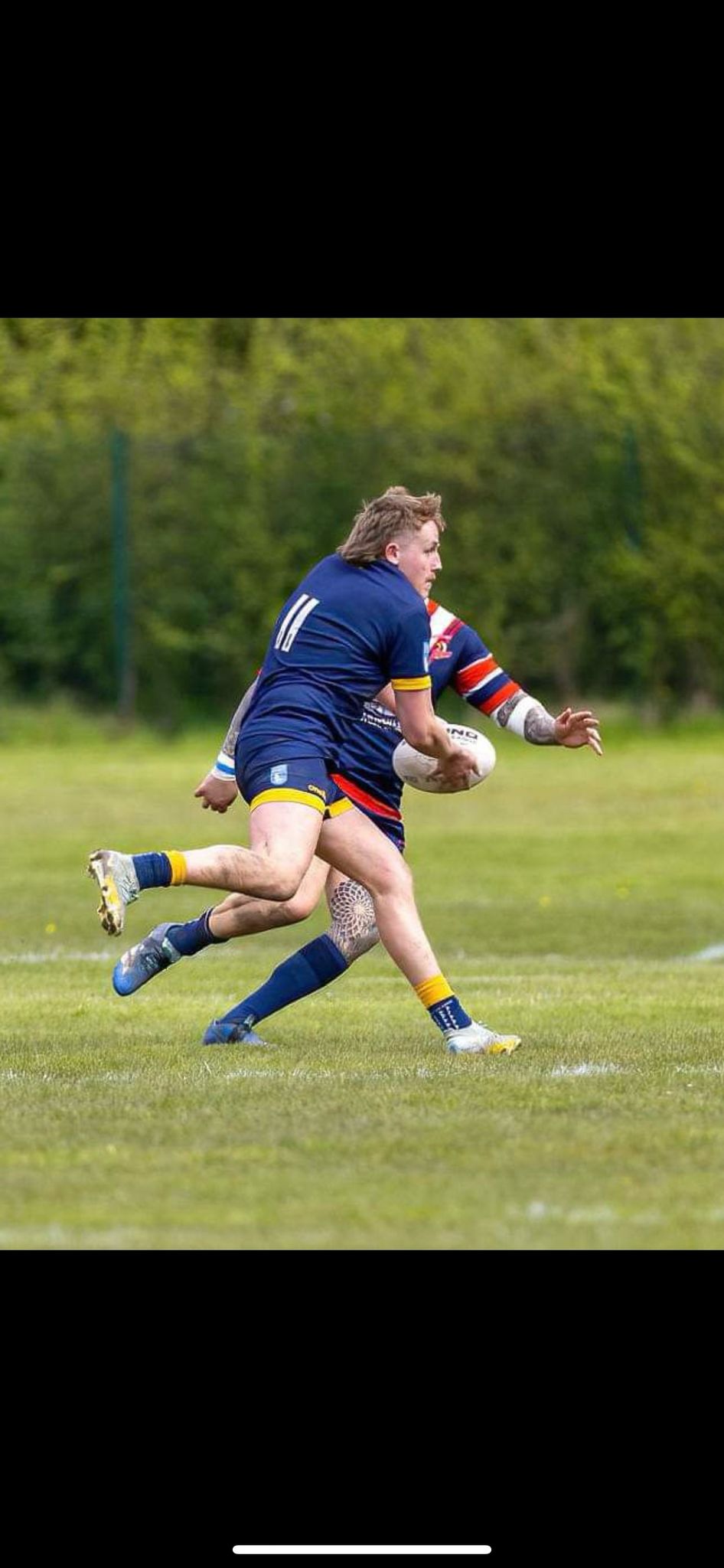 Player action shot